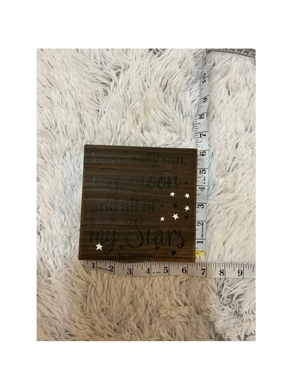 Belle Maison “You Are My Sun My Moon My Stars” Wood Wall Art Sign NWT